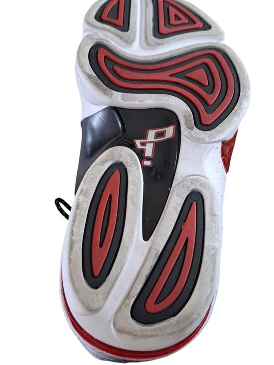 Nike Air Scottie Pippen 6 Men\'s 12.5 White/Black/Red Basketball Shoes main image 5